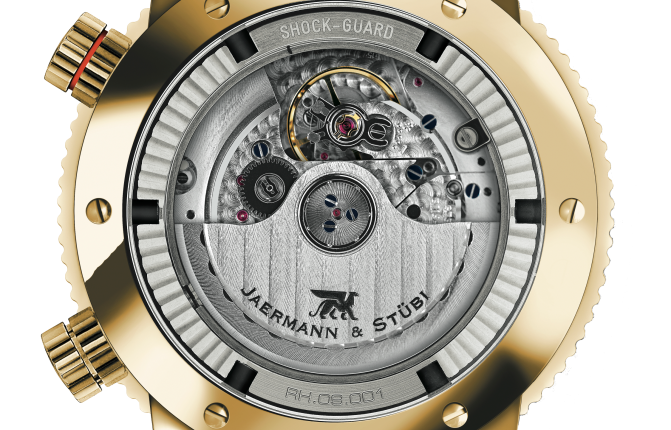Jaermann & St&uuml;bi - The Timepiece of Golf - TECHNOLOGY: Shock Absorber