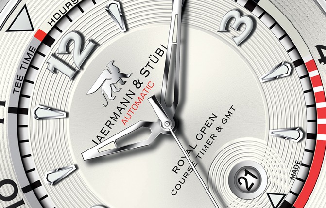 Royal Open Course Timer & GMT RC1 Closeup